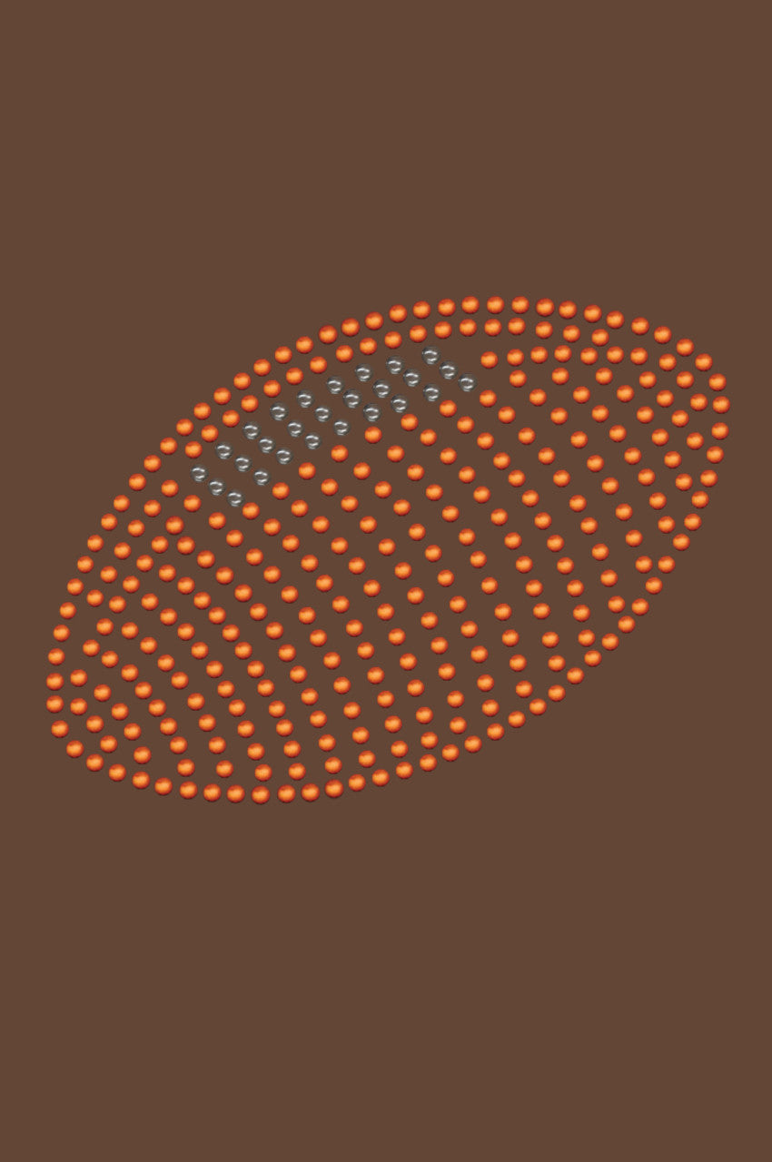 Football (Orange 1) - Bandana