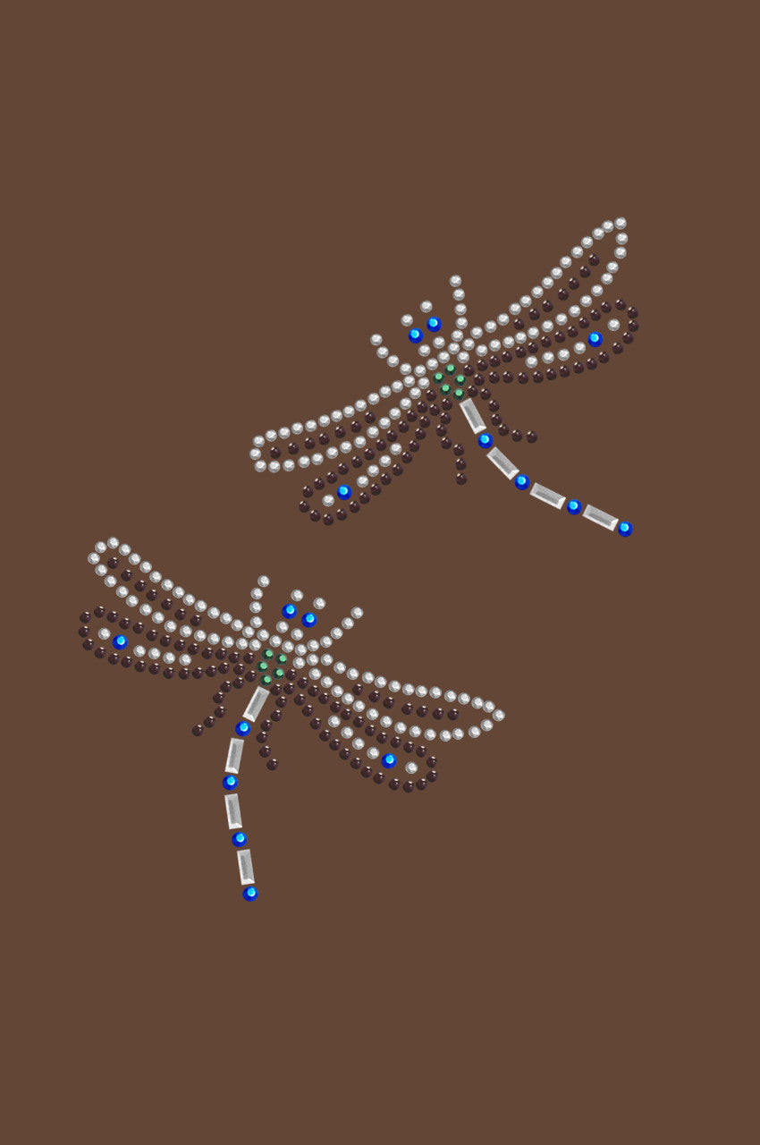 Two Small Dragonfly - Womens T-shirt