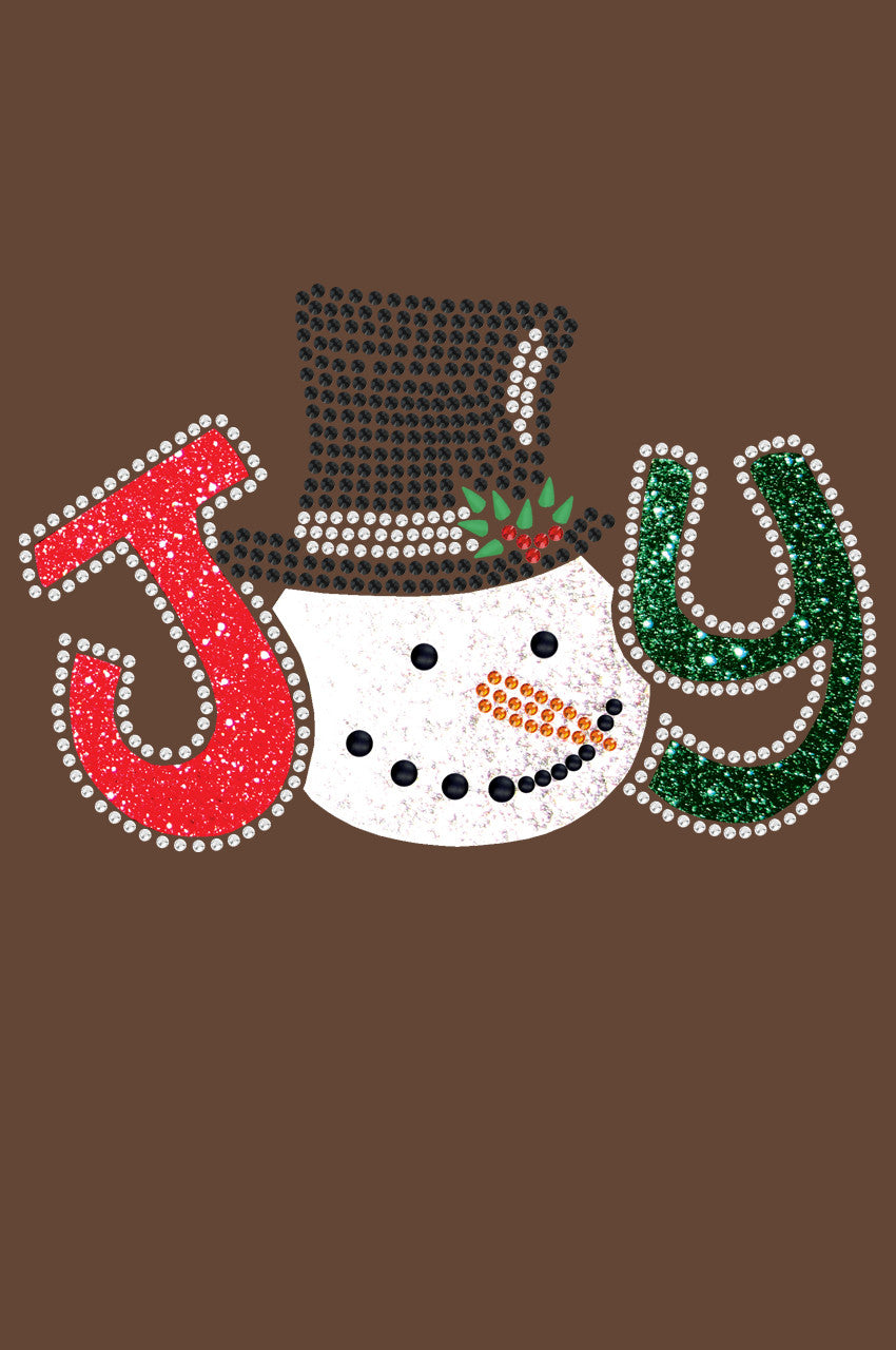 Joy Snowman - Womens T-shirt