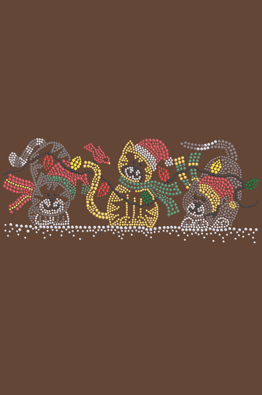 Christmas Cats - Womens T-shirt
