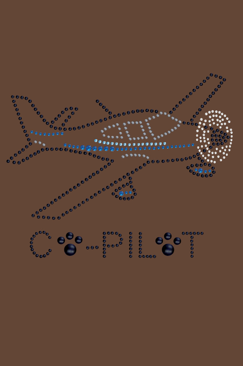 Co-Pilot Airplane (black) - Bandana