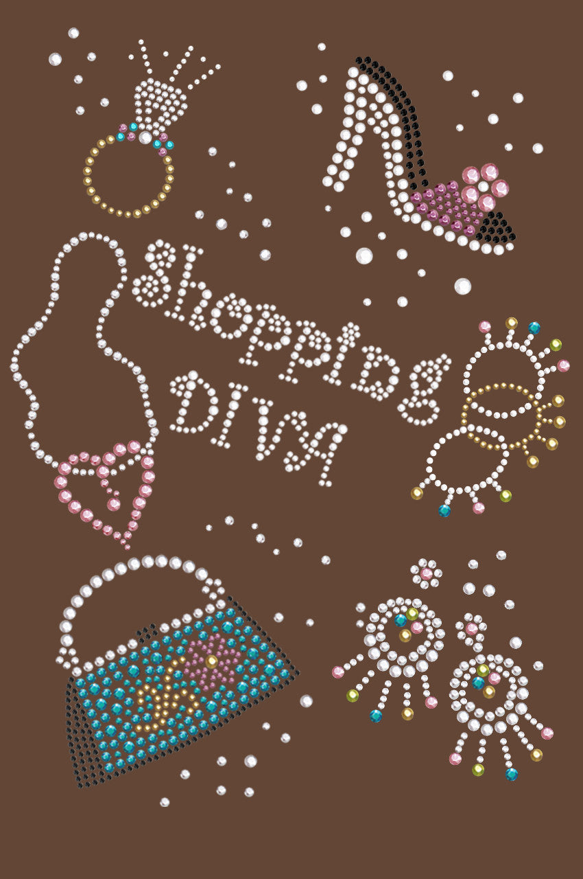Shopping Diva - Womens T-shirt