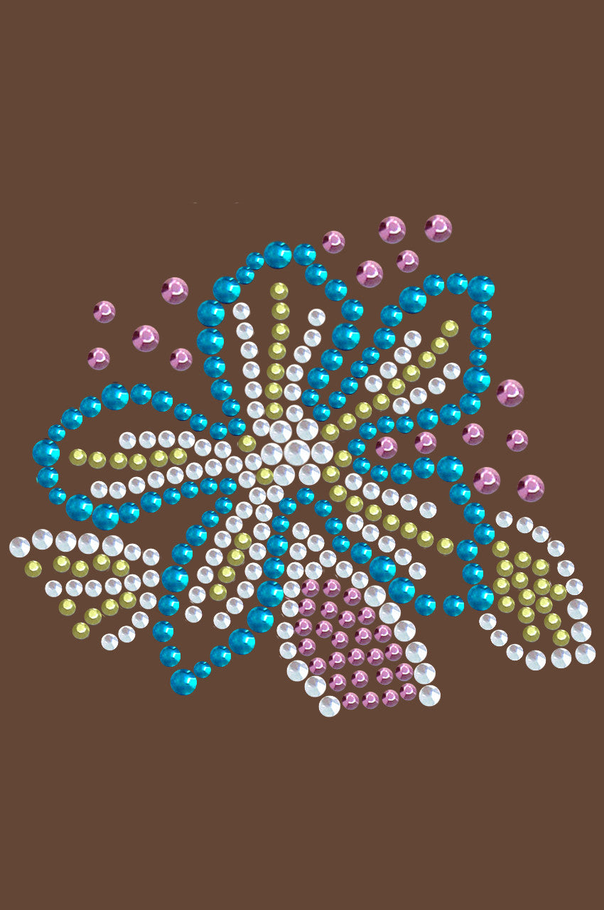 Turquoise Flower - Bandanna