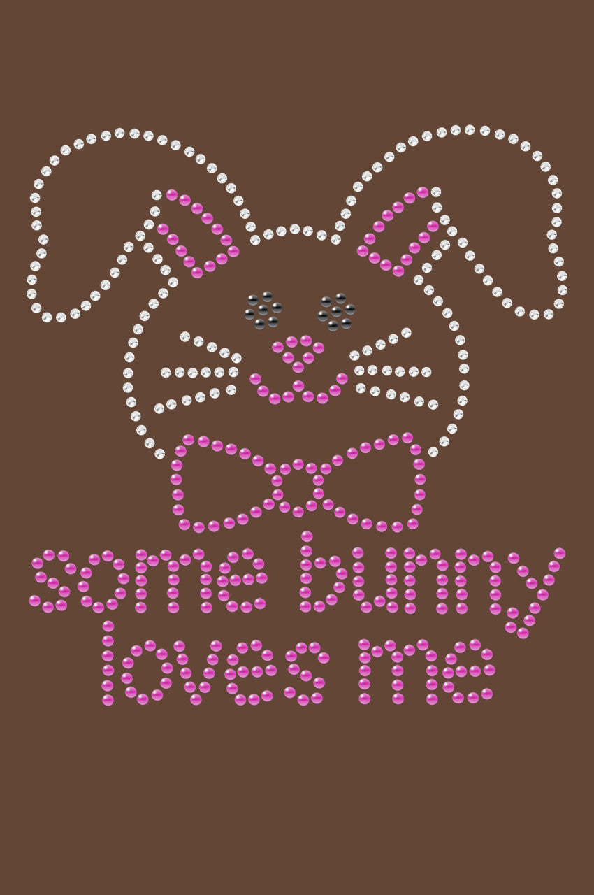 Some Bunny Loves Me (Pink) - Bandanna