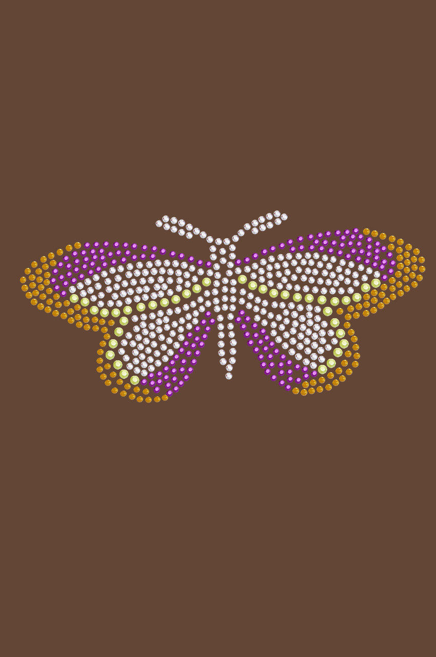 Magenta Butterfly - Womens T-shirt