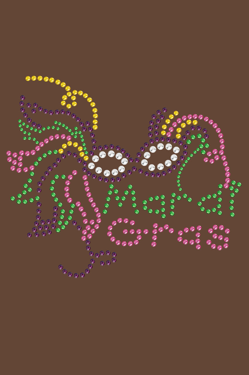 Mardi Gras Mask 5 - Womens T-shirt