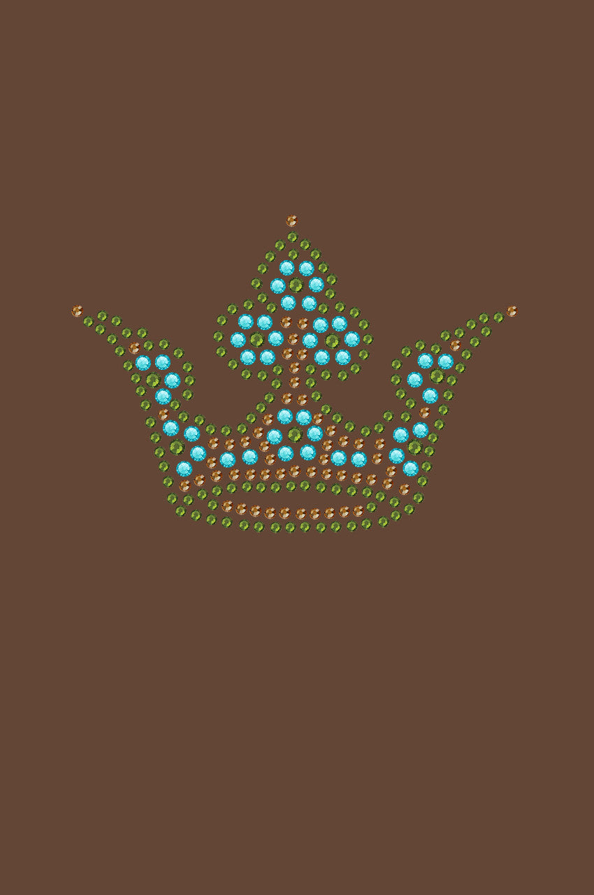 Crown 3 (Lime, Turquoise, & Brown) - Bndana