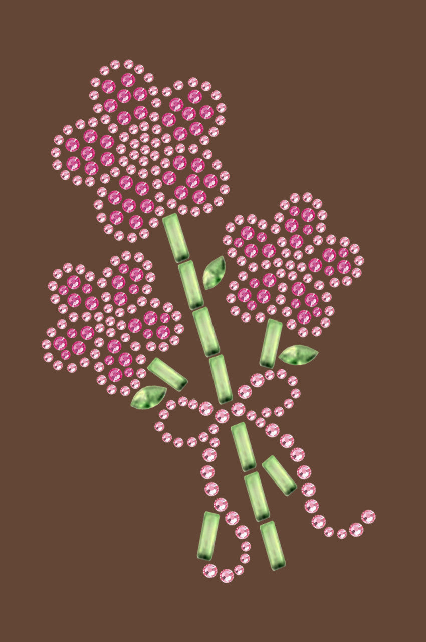 Pink Flower Bouquet - Bandanna