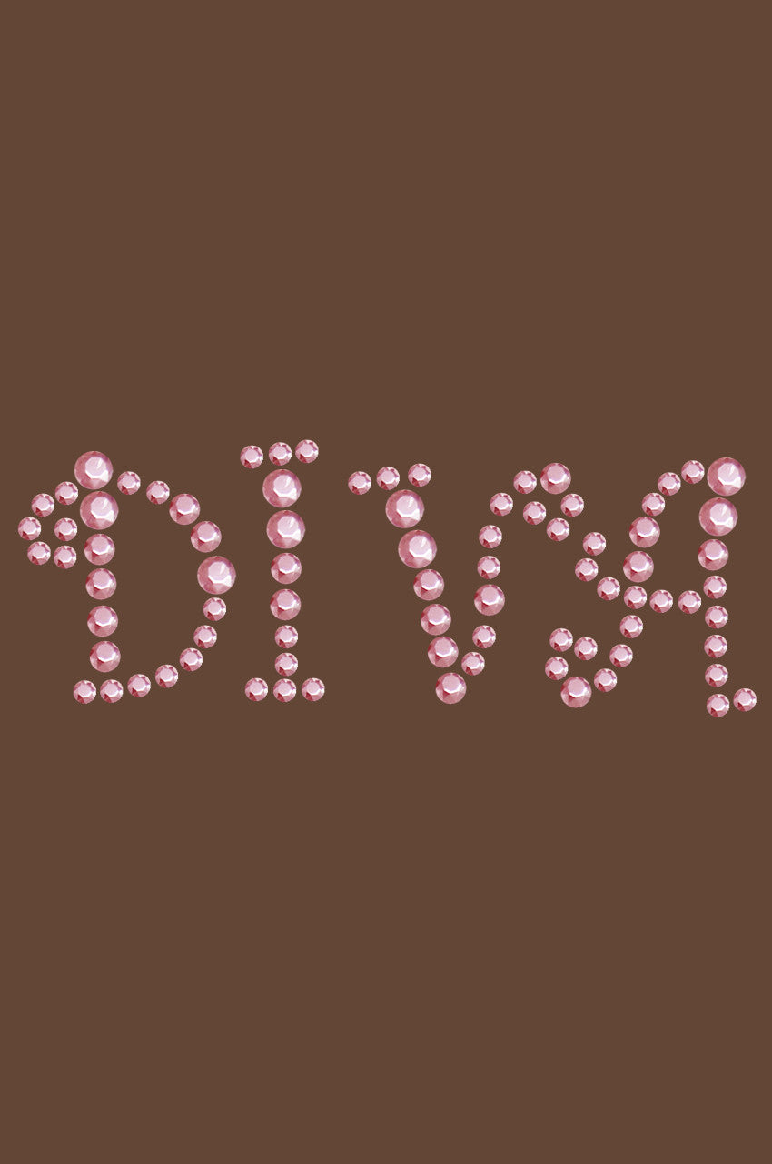 Diva (Pink Rhinestuds) - Bandanna