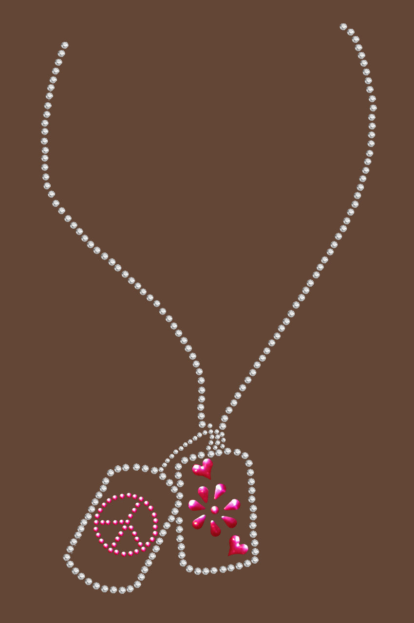 Dog Tags Necklace 2- Womens T-shirt
