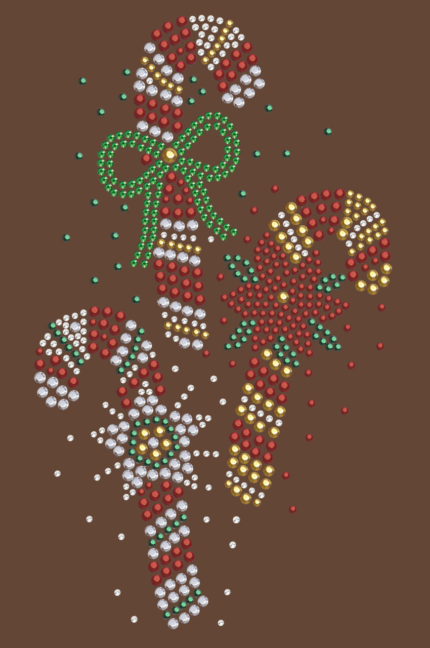 Candy Canes - Womens T-shirt