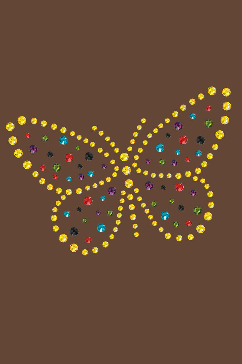 Yellow Dotted Butterfly - Bandanna