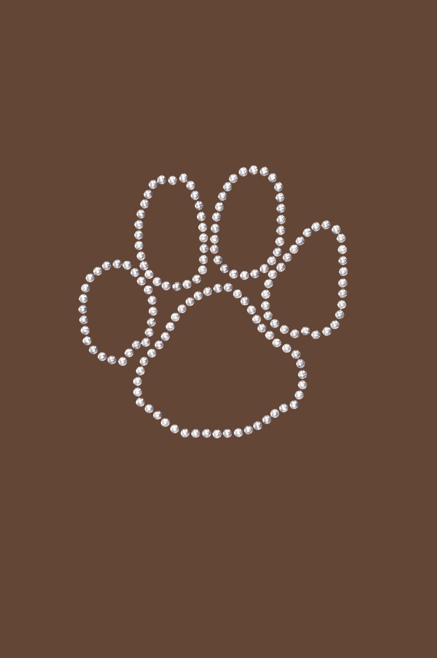 Paw (Silver Nailheads) - Women's T-shirt