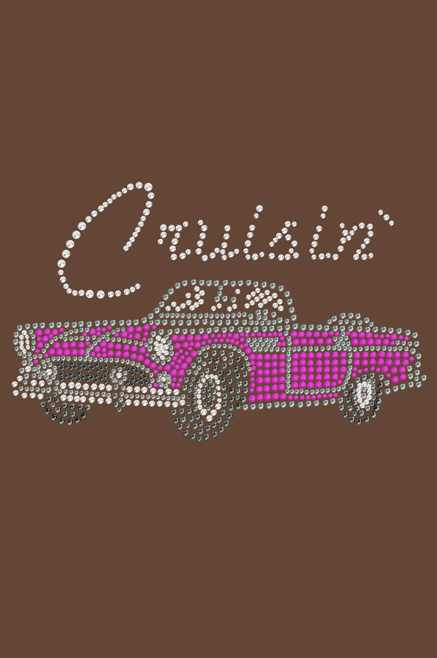 Cruisin Pink Convertible - Women's T-shirt