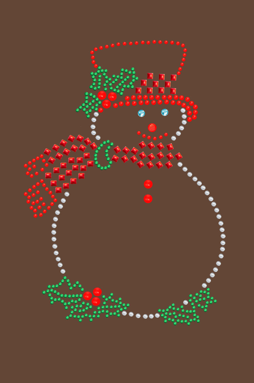 Snowman Outline - Womens T-shirt