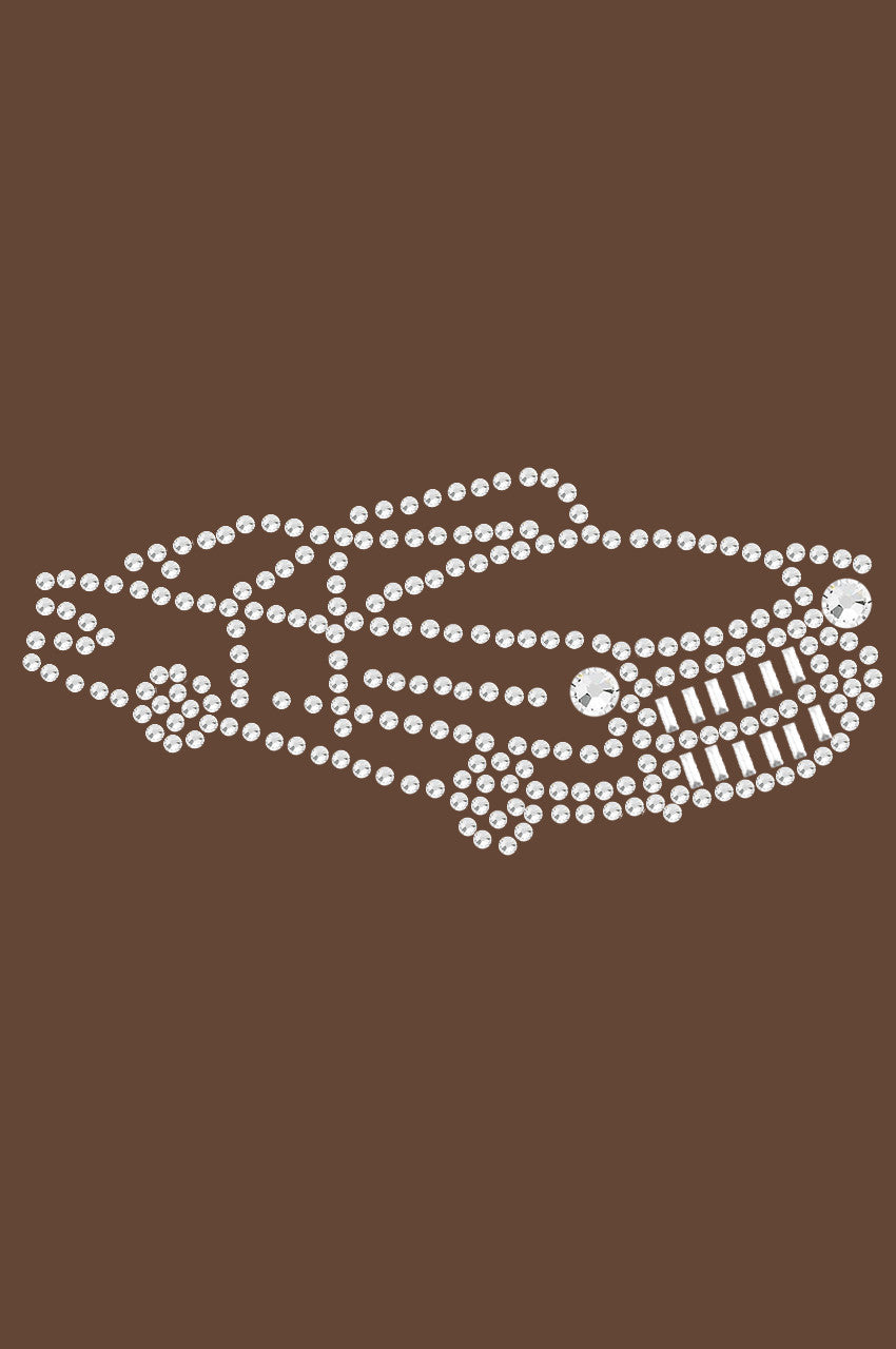 Rhinestone Convertible - Womens T-shirt