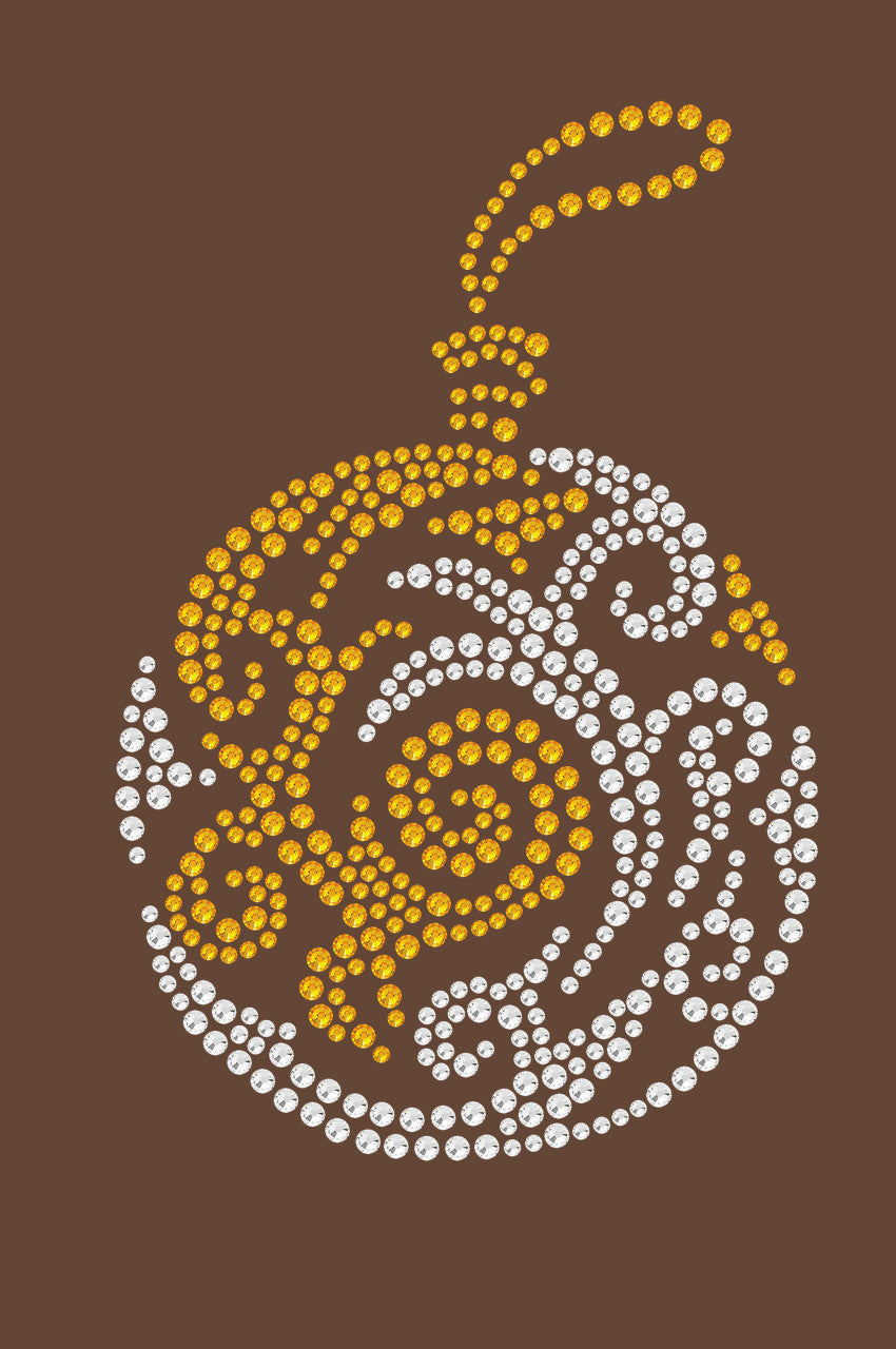 Gold & Silver Christmas Ornament - Womens T-shirt