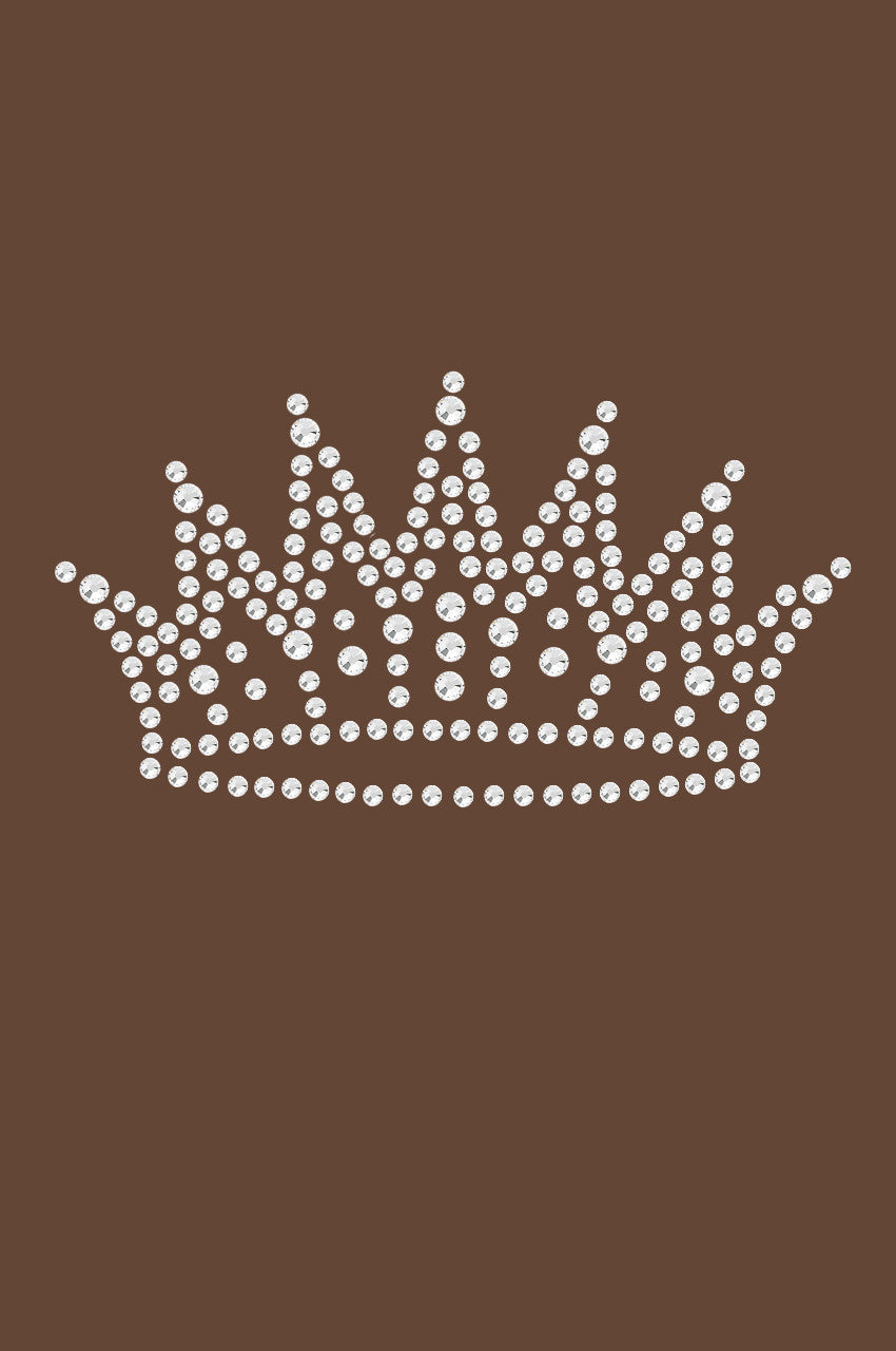 Crown 2 (Rhinestones) - Womens T-shirt