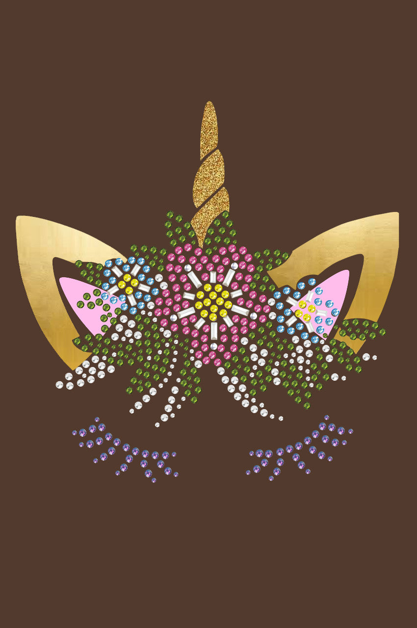 Unicorn with Flowers - Womens Tee