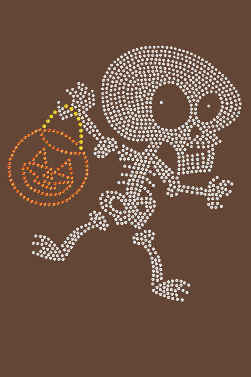 Trick or Treat Skeleton - Womens T-shirt