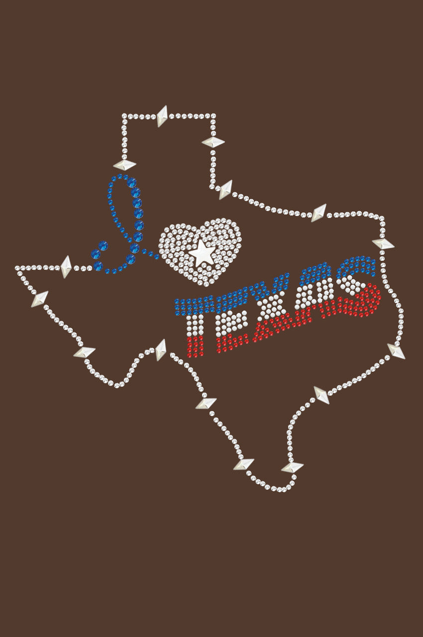 I Love Texas - Womens Tee
