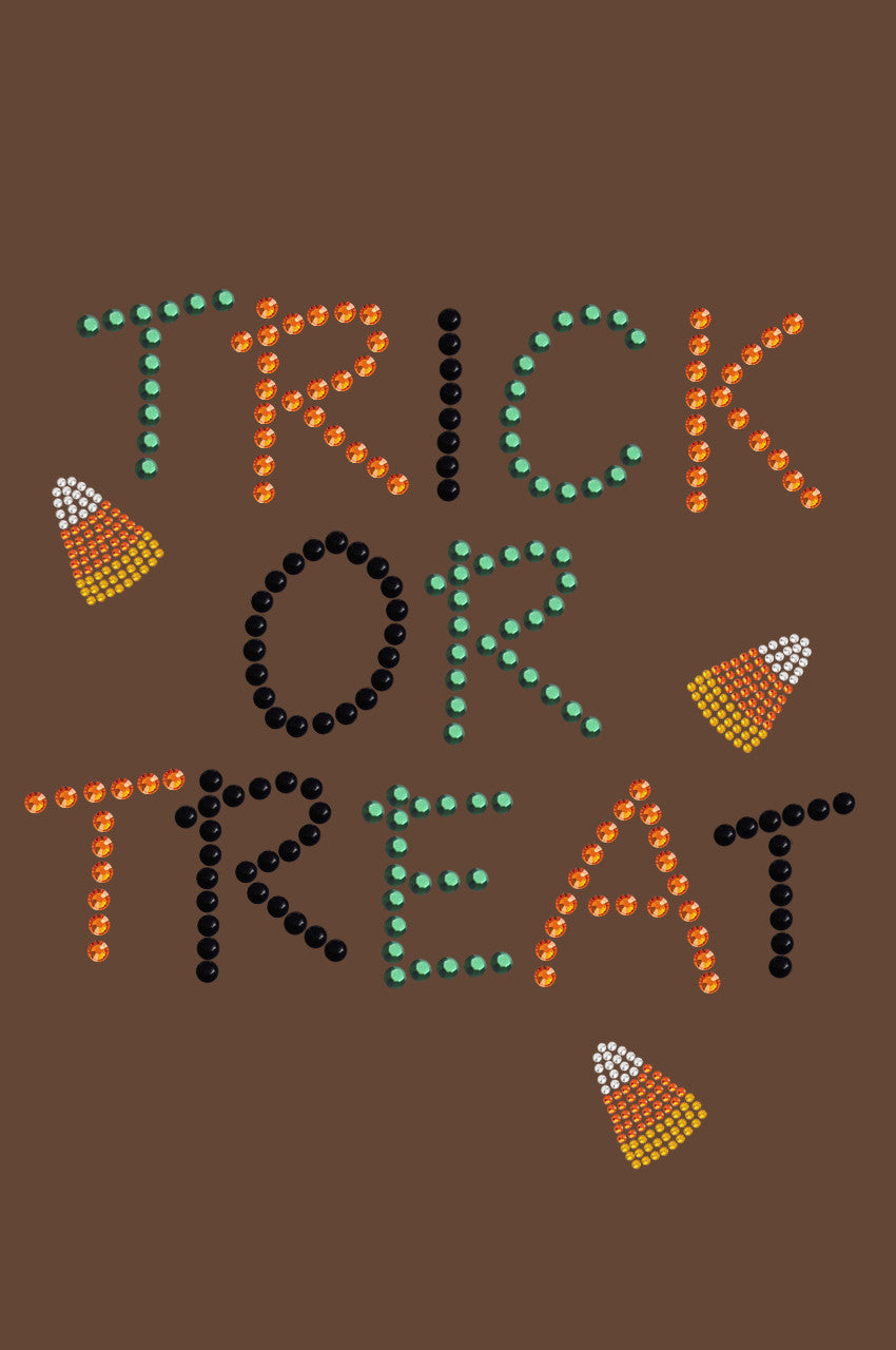Trick or Treat with Candy Corn - Womens T-shirt