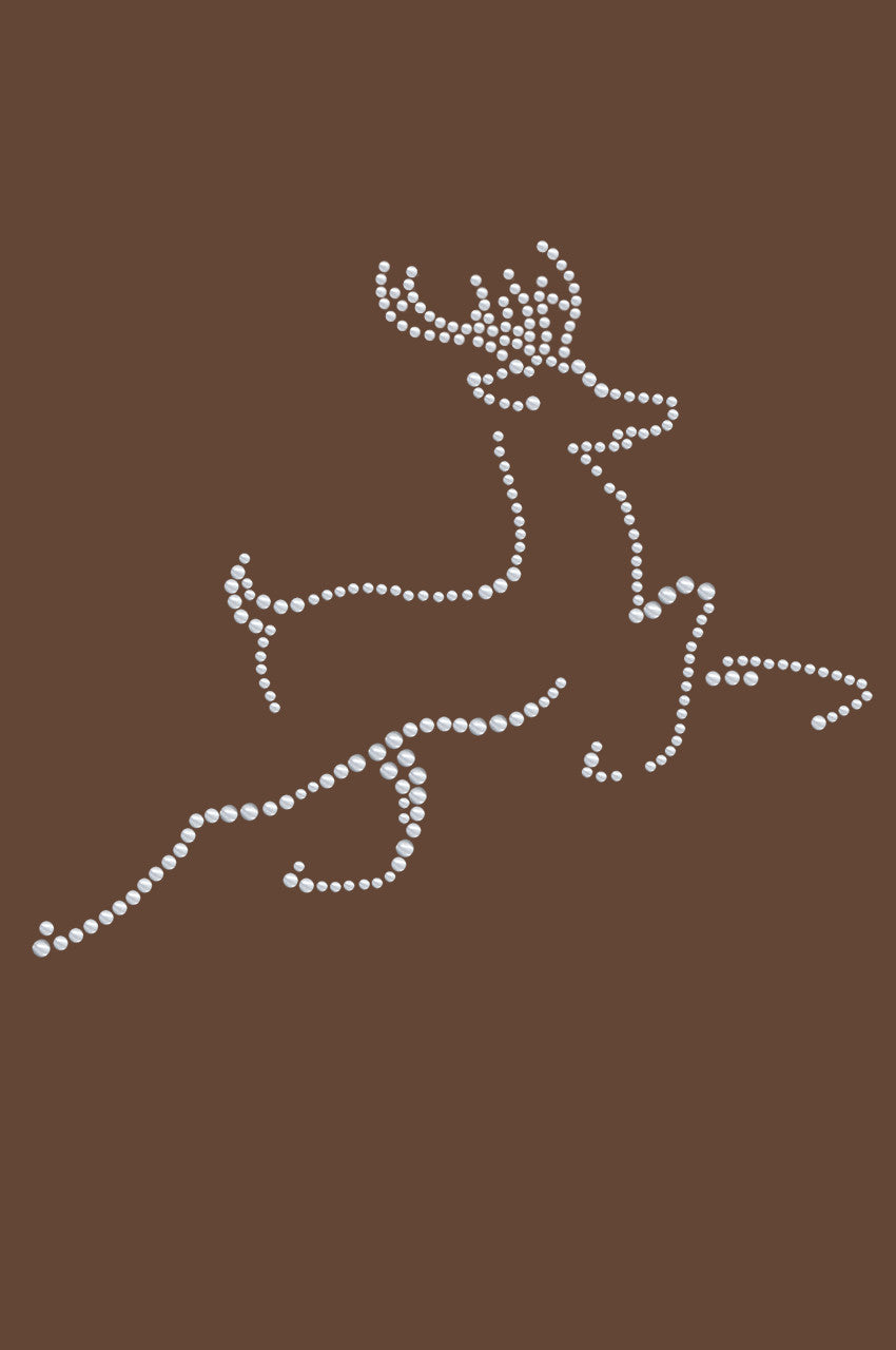 Nailhead Reindeer - Womens T-shirt