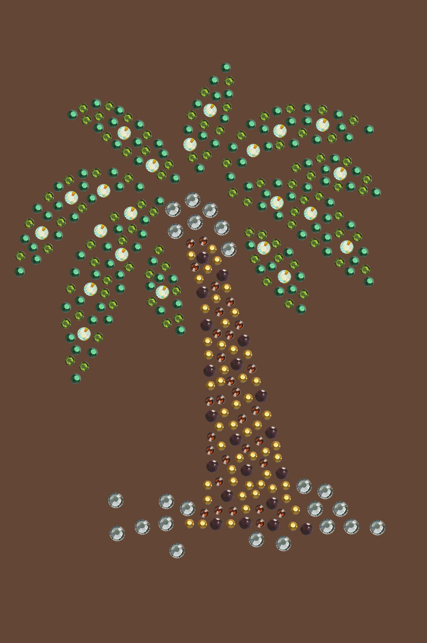 Palm Tree (Green) - Womens T-shirt