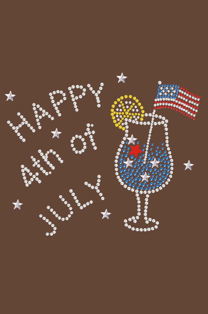 July 4th Cocktail - Womens T-shirt