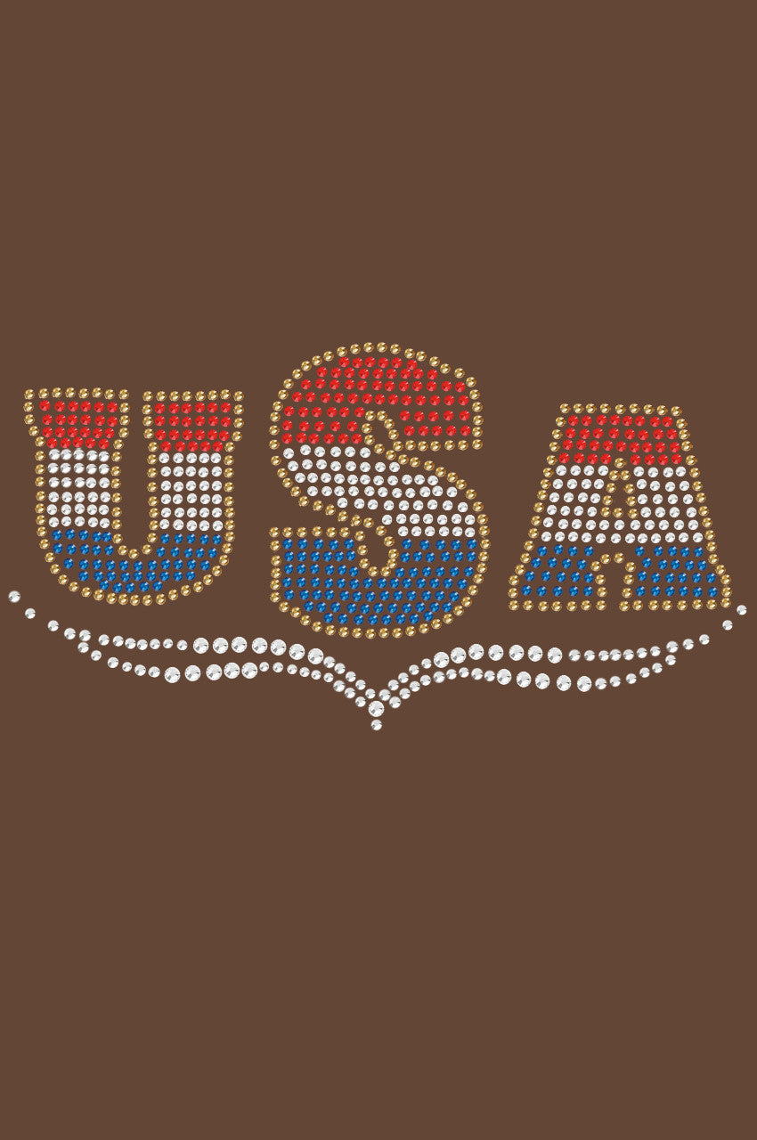 USA (Tricolor) - Womens T-shirt