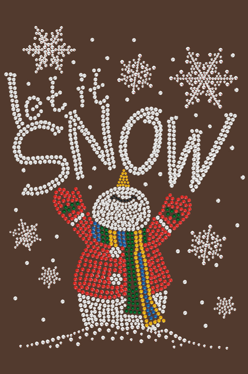 Let it Snow Snowman - Womens Tee