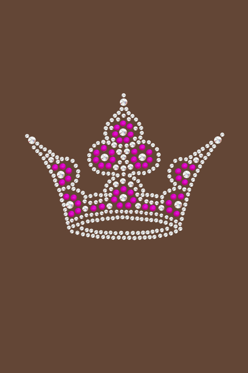 Crown 6 (Pink, & AB) - Womens T-shirt