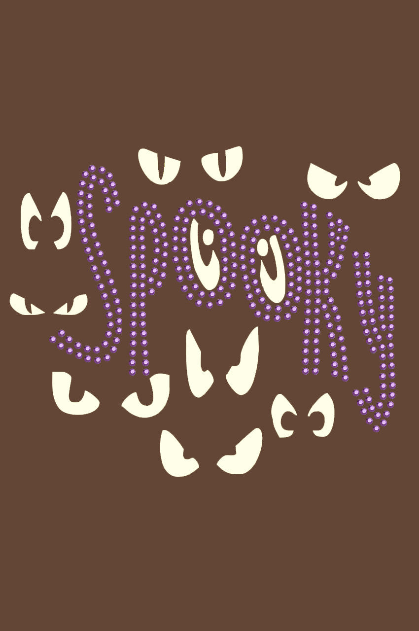 Spooky Glow in the Dark Eyes - Bandanna