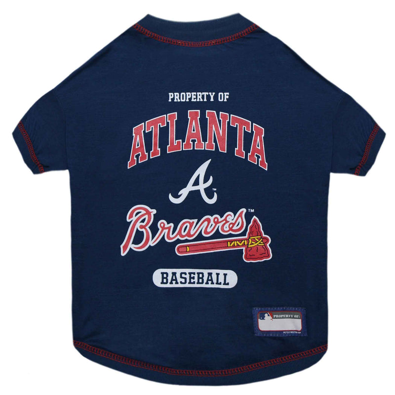 MLB Atlanta Braves Dog T-Shirt