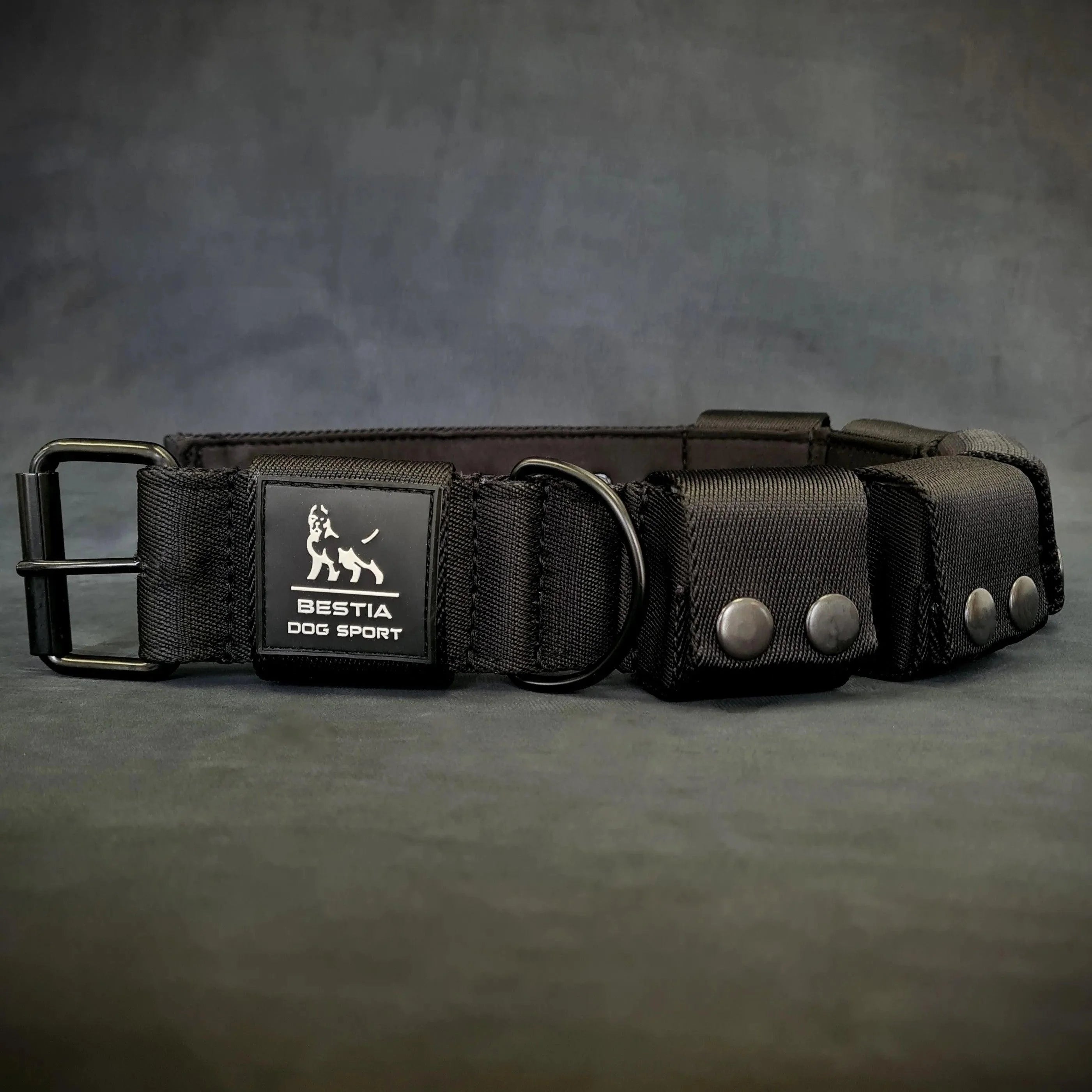 bestia custom dog gear Weighted Dog Training Collar for Large Breeds (5 lbs) M