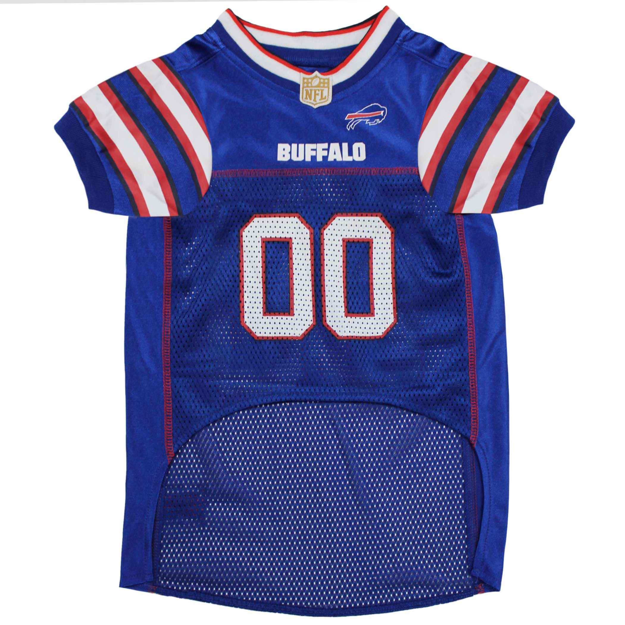 Buffalo Bills Pet Striped Jersey