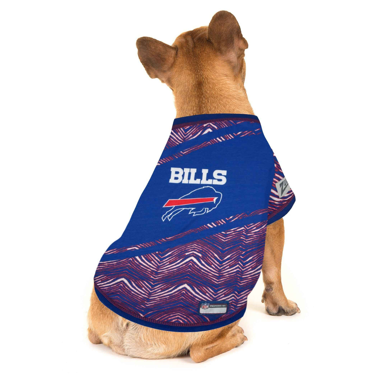 NFL Buffalo Bills Zubaz Dog T-Shirt