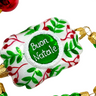 Buon Natale Glass Tree Garland