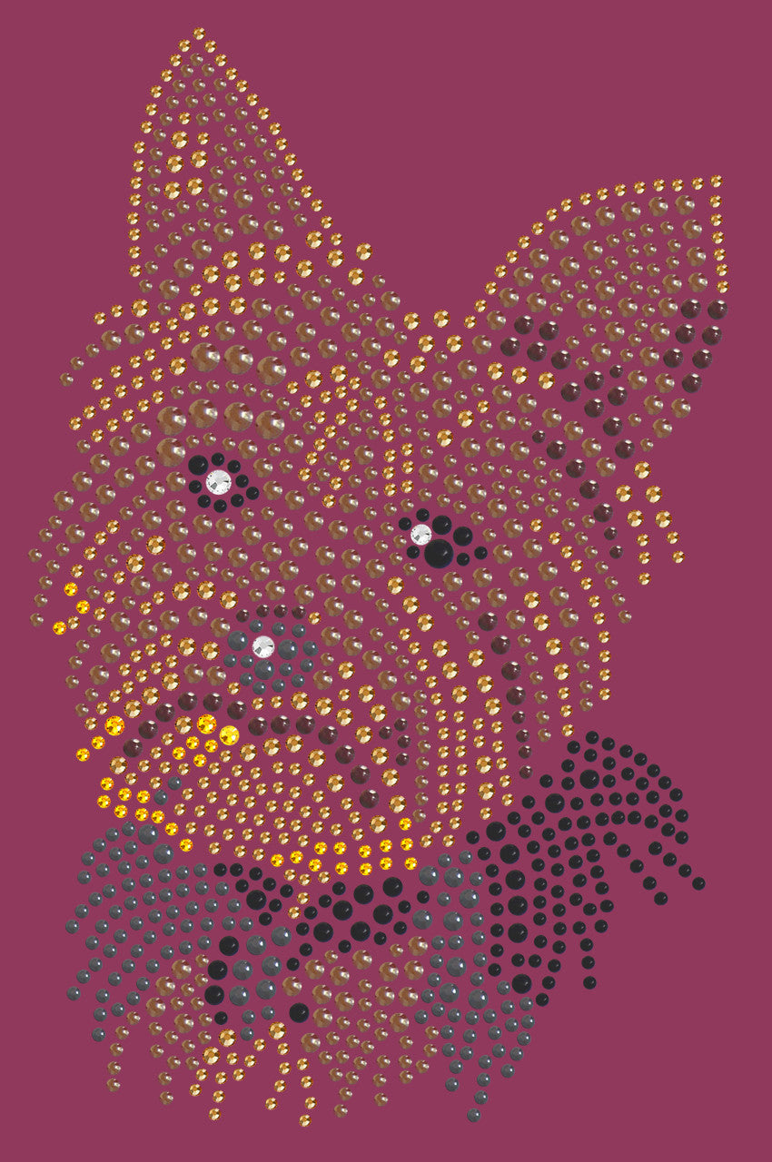 Yorkie Face 1 - bandana