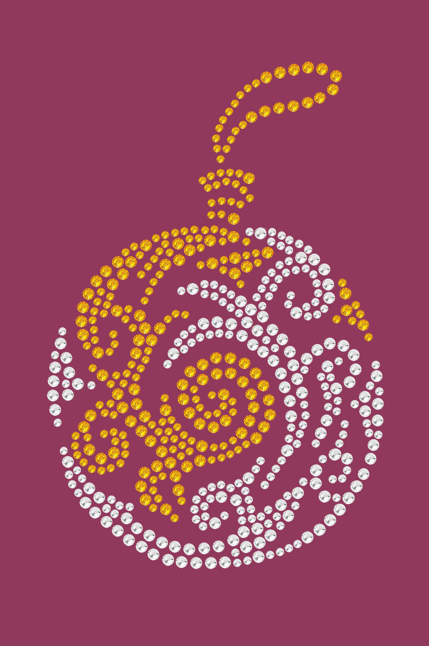 Gold & Silver Christmas Ornament - Bandana