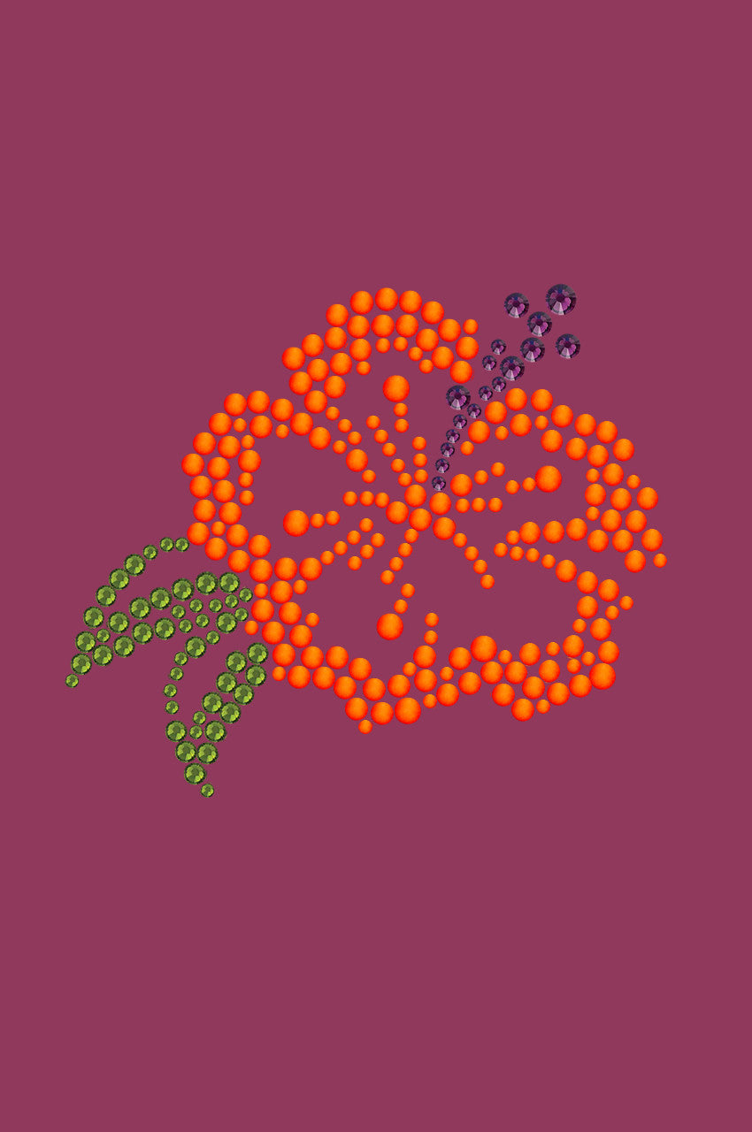 Orange Hibiscus - Bandanna