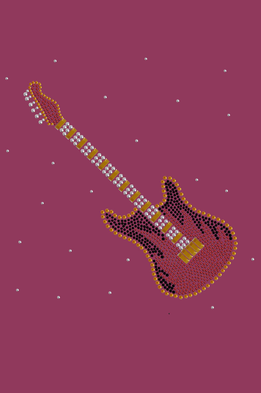 Guitar (Red & Gold) - Bandanna