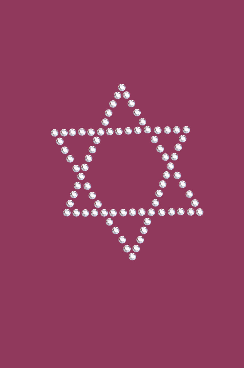 Star of David Small Rhinestud - Bandanna