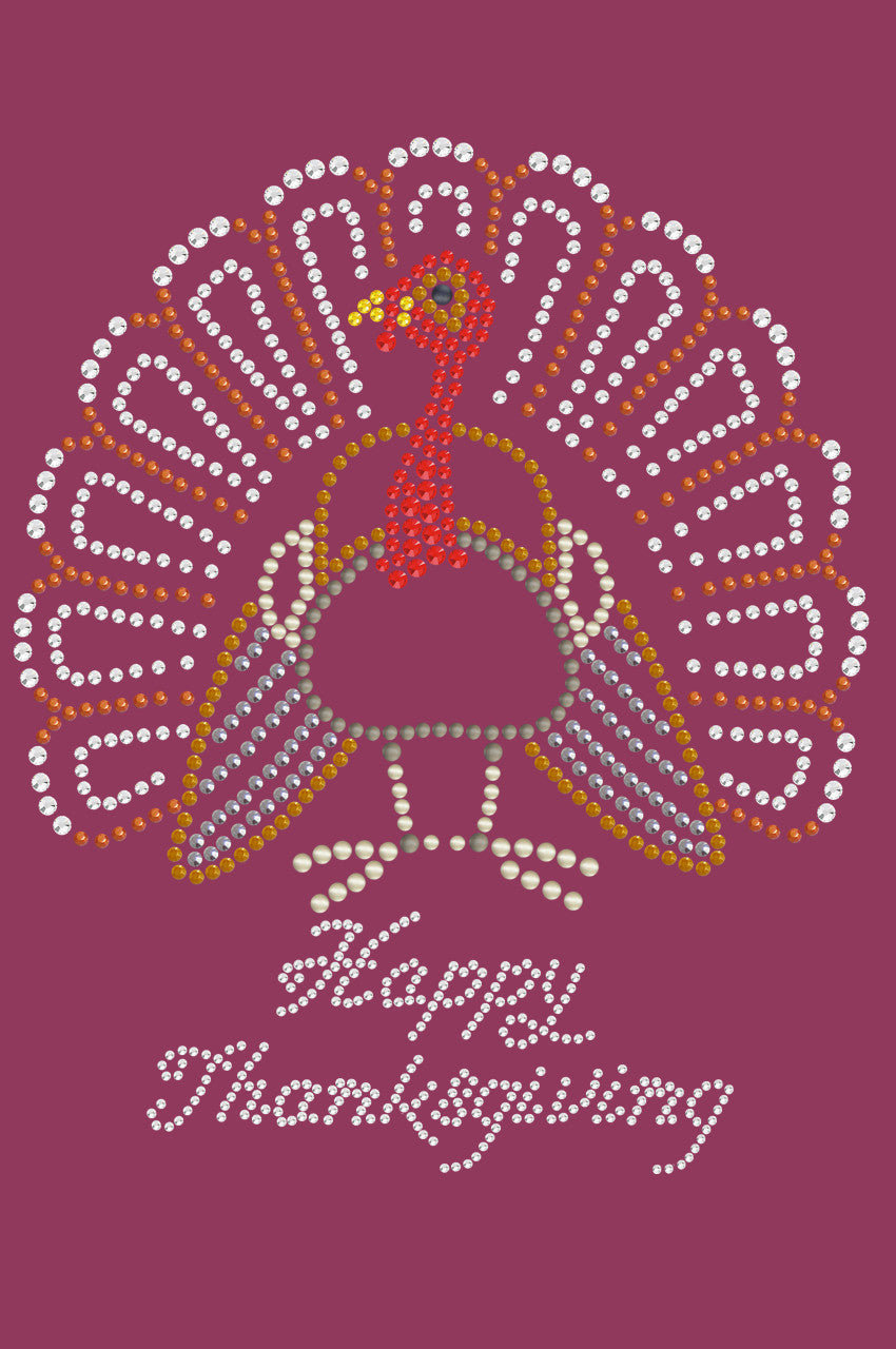 Happy Thanksgiving Turkey 2 Bandanna