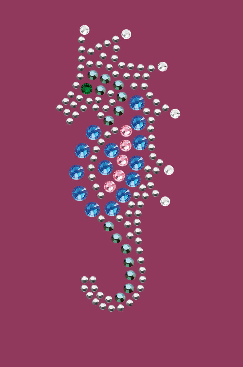 Seahorse (Blue) - Bandanna