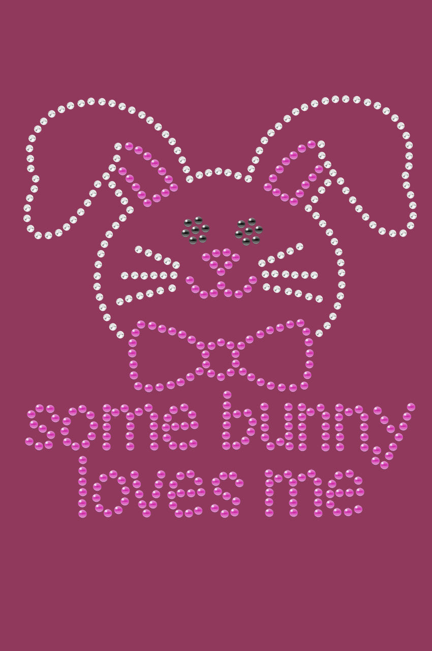 Some Bunny Loves Me (Pink) - Bandanna