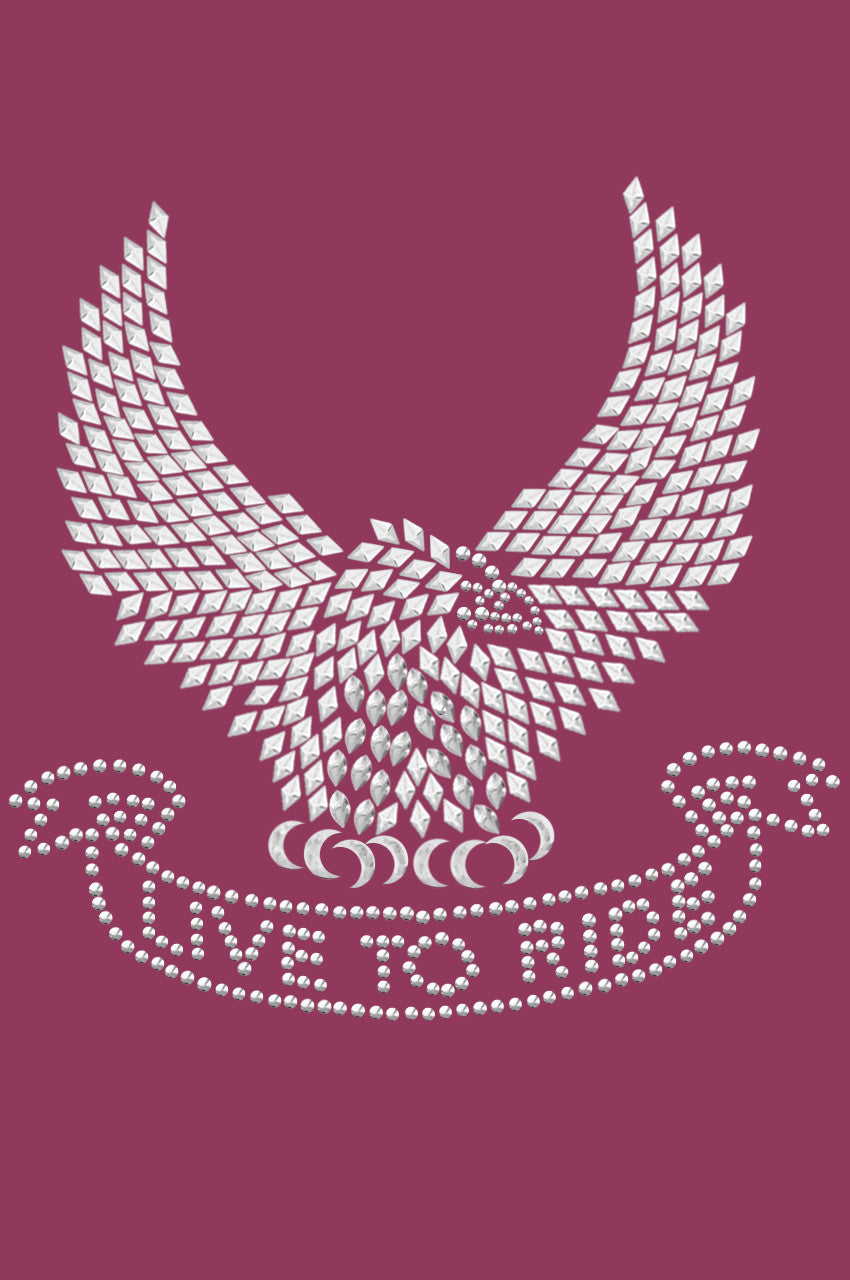 Live to Ride Eagle - Bandanas