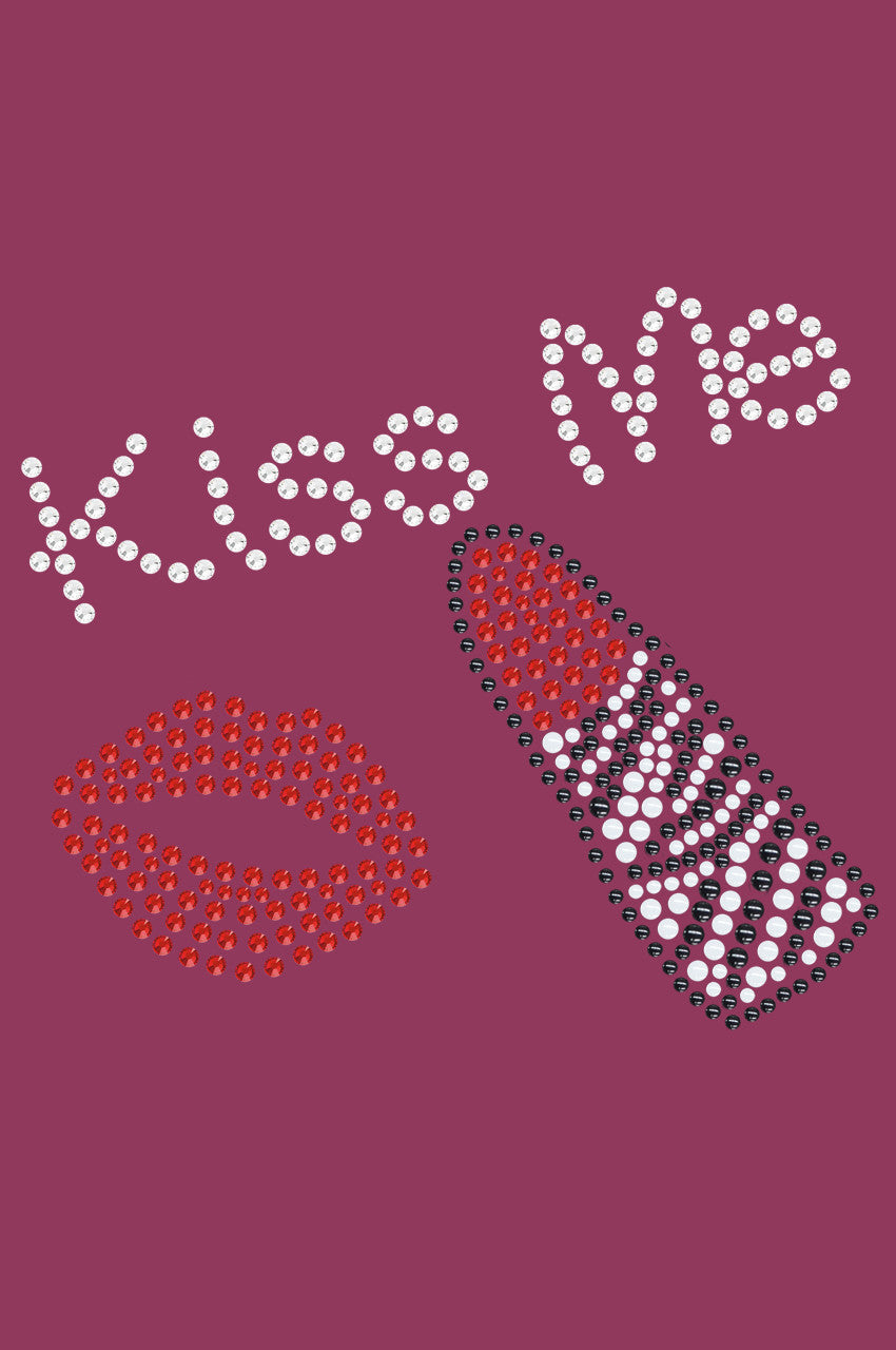 Kiss Me with Lips and Lipstick - Bandanna