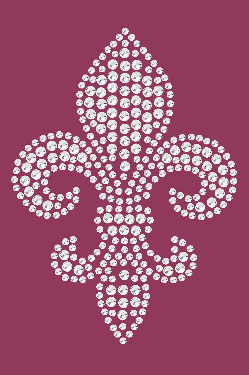 Fleur de Lis (Rhinestone) - Bandanna