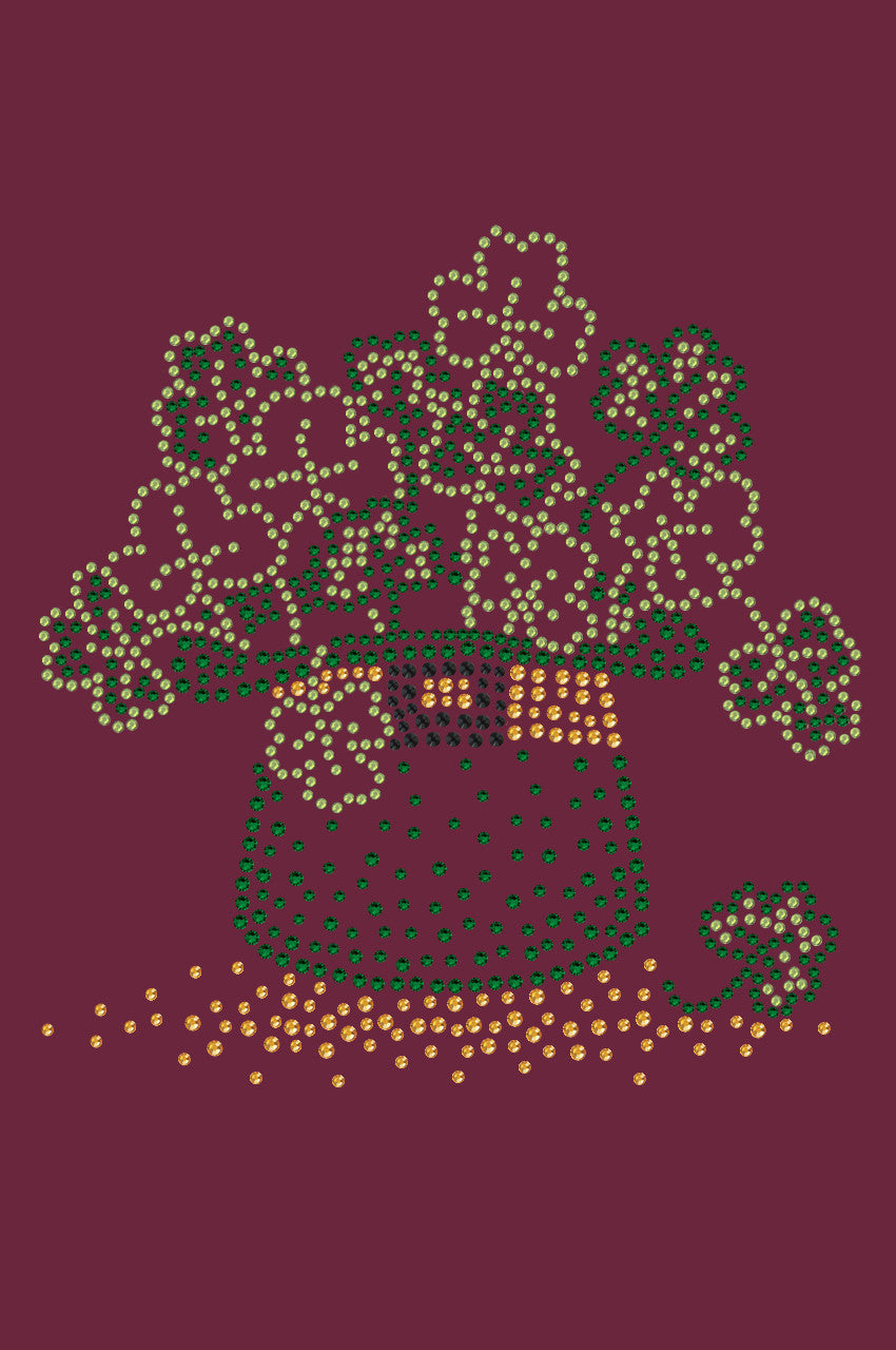 Shamrocks in Hat - Bandanna